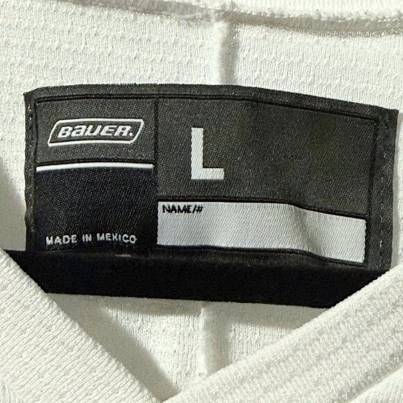 Vintage BAUER Official TEAM CANADA Olympic Hockey PRACTICE JERSEY – Men’s Large - Picture 4 of 4